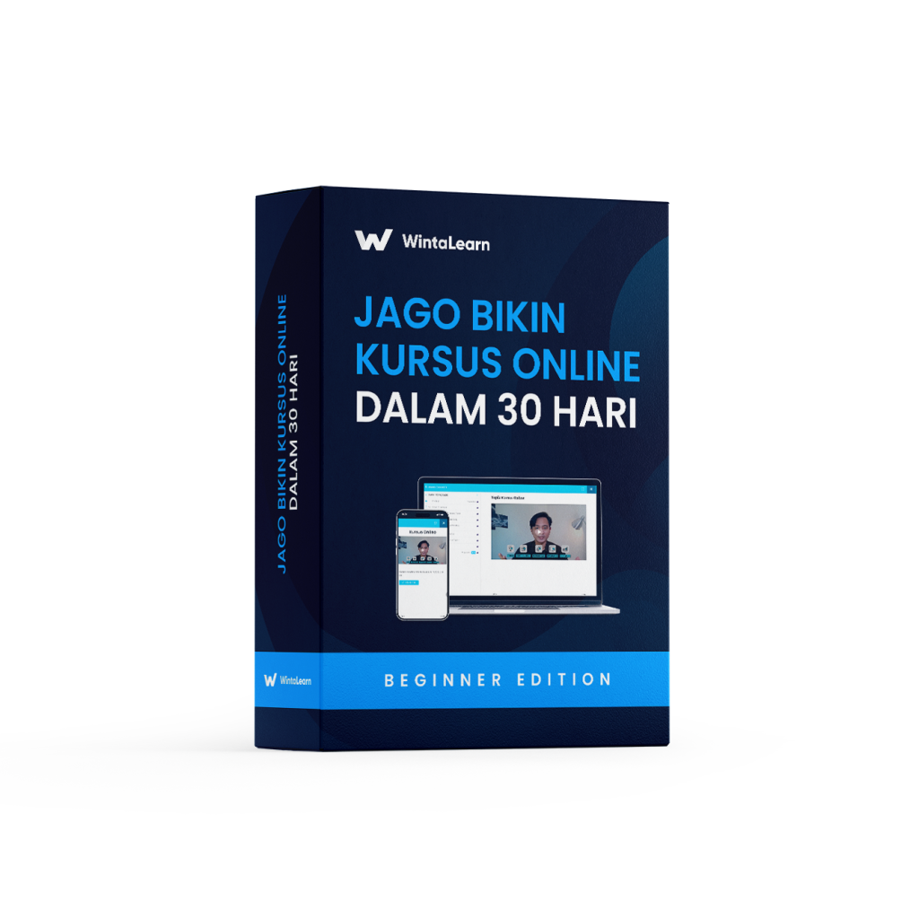 Jago Bikin Kursus Online dalam 30 hari